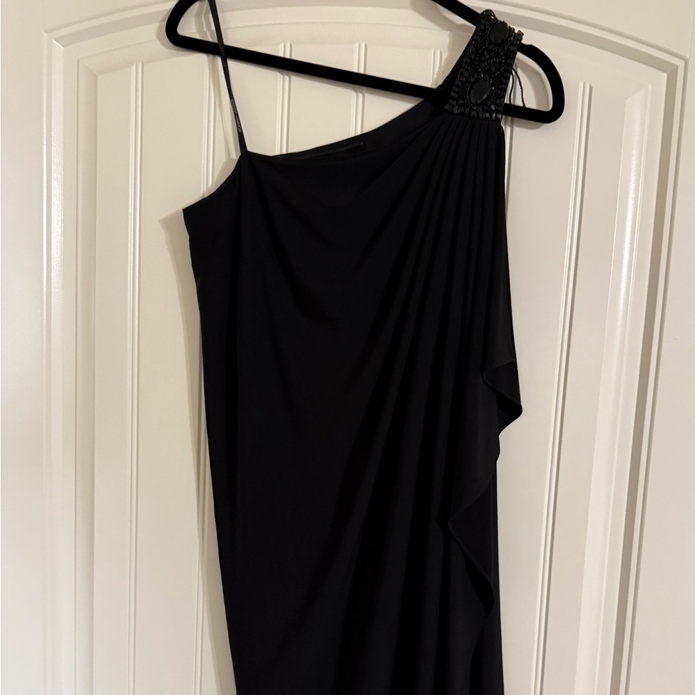 Maggy London Sleek Black Dress
